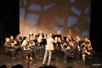 Klarinettkor spiller konsert