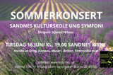 Sommerkonsert med Sandnes' Ung Symfoni