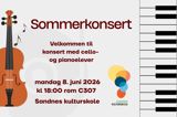 Sommerkonsert for cello og klaver